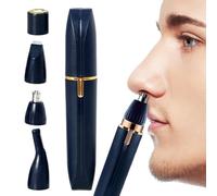 Rasoio elettrico per sopracciglia Rasoio elettrico per le donne,Trimmer per sopracciglia per il viso | 4 in 1 Remover per sopracciglia ricaricabile USB, trimmer corpora