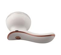 Rasoio elettrico per tessuti, ricaricabile tramite USB, per rimuovere pelucchi e pelucchi, con testina leggera di ricambio, 16 cm, per divani, coperte, mobili (bianco/verde) (bianco)