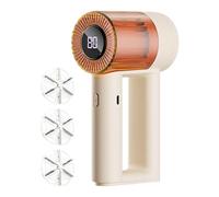 Rasoio Elettrico per Tessuti,Rimuove le palle e i pelucchi dai vestiti | Depilatore Ricaricabile 3 Velocità per Abbigliamento Maglioni Coperte Divano