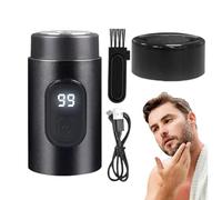 Rasoio Elettrico Per Uomini,Portatile Senza Fili Impermeabile Ricaricabile USB Tipo-C Articoli di Bellezza | Rasoio per Barba Elettrico Volto,Per Viaggi Natale Compleanno Scuola Lavoro Ufficio Casa