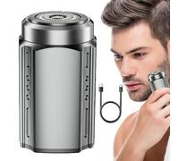 Rasoio Elettrico Per Uomini | Tagliabarba Impermeabile Con Display Digitale,Rasoio Portatile Per Viaggio - Per Papà, Marito, Fidanzato, Viaggio, Casa, E Bagno