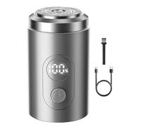 Rasoio Elettrico Per Uomini,Testa Galleggiante Silenziosa Rasoio Ricaricabile | Trimmer Precision Con Schermo Digitale, Strumento Di Cura Impermeabile Per Marito Pere Amico