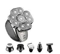 Rasoio elettrico per uomo, 6 in 1 9D rasoio per gli uomini 9 Cutter testa galleggiante rasoio elettrico impermeabile Rasoi multifunzione USB carica trimmer uomo toelettatura kit