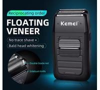 Rasoio elettrico per uomo portatile e ricaricabile barba e tagliacapelli