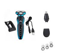Rasoio elettrico per uomo, rasoio elettrico per uomo rasoio elettrico macchina per rasoio elettrico per rasoio da barba per uomini macchina da barba Trimmer barba Trimmer ricarica USB Clipper