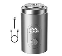 Rasoio Elettrico per Uomo | Rasoio Elettrico Portatile Senza Fili Silenzioso - Trimmer Precision Con Schermo Digitale, Strumento Di Cura Impermeabile Per Marito Pere Amico