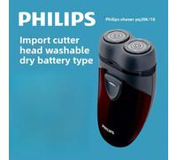Rasoio elettrico Philips per uomo, lame originali importate, modello PQ206/18 Tagli UnicaAcciaio inossidabile