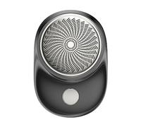 Rasoio elettrico portatile, impermeabile, lavabile, con tecnologia di design muto, ricaricabile USB, da viaggio, per rasatura dei capelli e viaggi