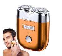 Rasoio Elettrico Portatile, Trimmer Di Barba Elettrico, Strumento Di Toelettatura A Cordone, Facile Da Pulire, Cordless E Ricaricabile, 7.1x5,5x3,5 Cm/2.8x2.17x1.38 Pollici Per Le Laterali Della Barba