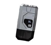 Rasoio elettrico professionale 2 in 1 e rasoio per naso da uomo, con display a LED e rasatura a secco e bagnato, strumento avanzato per la toelettatura degli uomini, con design e batteria