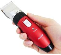Rasoio elettrico professionale - Taglia/Regola- Capelli e Barba - Con 4 Adattatori per 4 Diversi Tagli, Funzionamento a Corrente o Batteria