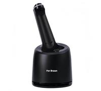 Rasoio Elettrico Pulizia Rapida Clean Pod 5434 Compatibile for Braun Serie S5 S6 S7 Rasoio Smart Cleaning Cabina