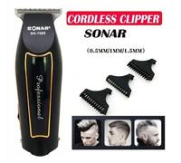 RASOIO ELETTRICO REGOLA BARBA TAGLIA CAPELLI BATTERIA RICARICABILE 3PETTINI 7585