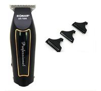 RASOIO ELETTRICO REGOLA BARBA TAGLIA CAPELLI BATTERIA RICARICABILE 3PETTINI 7585