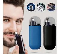 Rasoio elettrico ricaricabile per peli del naso, rasoio multi-potenza 2-in-1 completamente automatico lavabile unisex 150mAh 1 pz[Regolare]Consegna casuale,1 pz [Versione Cleanroom aggiornata 1500 RPM