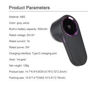 Rasoio Elettrico Ricaricabile Portatile Rimuovi Pelucchi per Cura Abbigliamento