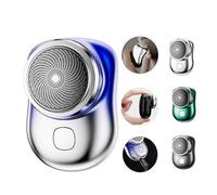 Rasoio elettrico ricaricabile USB, mini rasoio portatile potente degli uomini del rasoio della tempesta