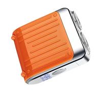 Rasoio Elettrico - Ricaricabile USB Tipo-C Rasoio Elettrico Portatile, Mini Impermeabile Con Display Digitale, Testina Doppia Lama | Per Viaggi, Auto, Lavoro, Uso A Secco E Umido, Idea Regalo Uomo