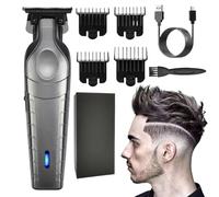 Rasoio elettrico ricaricabile zero -gap - Rasoio elettrico multifunzione da uomo con design wireless - Pinza portatile perfetta per prendersi cura della barba, del viso, delle gambe e delle mani