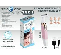 Rasoio Elettrico TeKone 2801 Ricaricabile Di Precisione Sopracciglia Baffi
