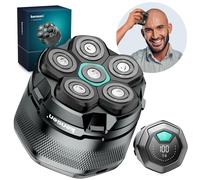 Rasoio Elettrico Testa Calva Uomo 6D Rasoio Capelli Uomo 0 mm 160 Minuti di