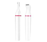 Rasoio elettrico, Trimmer per sopracciglia da donna, Trimmer per sopracciglia 4-in-1 Dispositivo di rimozione dei peli del naso multifunzionale per uomo donna
