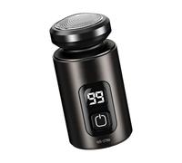 Rasoio Elettrico Uomini Per Viso,Rasoio Elettrico Portatile E Compatto - Tagliabarba Impermeabile Per Uso Quotidiano Palestra Ufficio Viaggio Bagno Emergenza Esterno