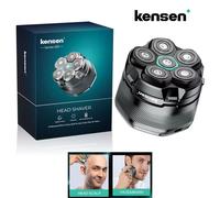 Rasoio Elettrico Uomo Calvo Tagliacapelli con Ricarica Rapida e Display LED IPX6