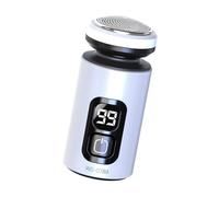 Rasoio Elettrico Uomo Per Testa Rasata, Rasoio da Viaggio Potente Portatile e Compatto, Epilatore Viso per Cura Personale, Viaggi, Ufficio, Emergenze e Bagno