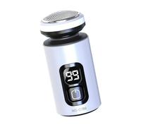 Rasoio Elettrico Uomo Per Testa Rasata - Rasoio da Viaggio Potente Portatile e Compatto - Kit Completo Per Rasatura Viso Con Epilatore e Rifinitore Per Viaggi e Uso Esterno