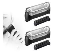 Rasoio Elettrico Uomo Testina di Ricambio, AISEELY 2 Pezzi Testina Di Ricambio Per Rasoio Elettrico, for Braun Series 1 Compatibile 10B Rasoio for Braun Serie 1 190 180 170