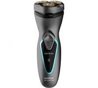 Rasoio Elettrico Viso Cecotec Bamba PrecisionCare Titanium PerfectCut Senza Filo 40min Funzionamento a Umido 3 Testine Testine Flessibili