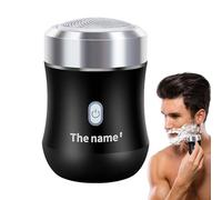 Rasoio Elettrico Viso Uomo - Tagliabarba Impermeabile,Rasoio Viso Compatto Ricaricabile,Per Uomo Ideale a Casa in Bagno e in Viaggio per la Cura Personale Quotidiana e la Routine Mattutina