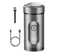 Rasoio facciale da uomo - Rasoio elettrico per uomo, tagliaerba elettrico portatile | Rasoio wireless a ricarica rapida con porta tipo-C, tosaerba bagnato e asciutto per spostamenti e distanze