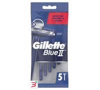 Gillette Rasoio usa e getta Blue II bilama 5 pezzi uomo
