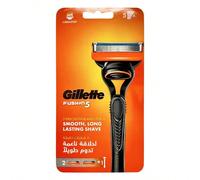 Rasoio Gillette Fusion5 per uomo, manico + 2 ricariche di lame 1 manico + 2 lameAcciaio inossidabile