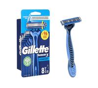 RASOIO GILLETTE Sensor3 Comfort, 3 Lame, Testa Flessibile, 8 Pezzi
