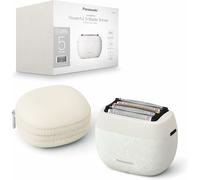 Panasonic ES-PV6B-W803 Serie 900s Shaver, Rasoio Elettrico da Uomo Wet & Dry a 5 Lame, Sensore Barba Reattivo, USB-C, Custodia, NAGORI® Bianco Marmo