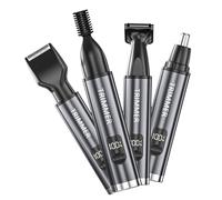 Rasoio per barba Rasoio Naso Capelli 4 In 1 Barba Elettrica Grooming Dispositivo Presente Per L'uomo Ricaricabile Naso Trimmer