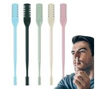 Rasoio per capelli da naso da donna, tagliacapelli per naso da uomo, tagliacapelli rasaerba per naso | Epilatore manuale per narici, tagliacapelli nasale 2 in 1, sem