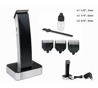 RASOIO PER CAPELLI ELETTRICO RICARICABILE RASOIO PER BARBA TAGLIACAPELLI PETTINI [EEK: A++]