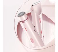 Rasoio per depilazione da donna Epilatore elettrico portatile Indolore Gambe pubiche Tagliacapelli per il corpo per bikini da donna Ascelle Gambe Capelli