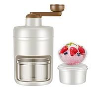 Rasoio per ghiaccio manuale per frantumatori, macchina portatile per fanghi e cono di neve con stampo per cubetti di ghiaccio per fare gelati, frullare granite e altre divertenti bevande ghiacciate
