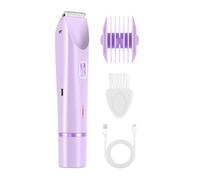 Rasoio per le donne,Epilatore impermeabile a due teste - Epilatore elettrico per le donne da 400 mAh,per pelle pubblica gambe bellezza intima viaggio ascelle