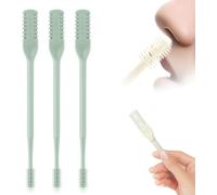 Rasoio per peli nasali, 2026, rotante manuale 2 in 1, pulitore e trimmer, lavabile, rasoio per peli nasali, rasoio manuale portatile