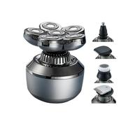 Rasoio Per Testa Calva Uomini - Tagliacapelli Elettrico | Dispositivo Impermeabile Senza Fili per Rasatura Umida e Asciutta, Ideale per Viaggi, Casa e Ufficio