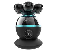 Cecotec Rasoio per la Testa PrecisionCare Skull Shaver, Testina Extralarge, 7 lame flottanti, Autonomia 60 minuti, Base di Ricarica, Display, Design Portatile, Facile Pulizia