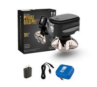 Rasoio per testa e viso Skull Shaver Pitbull Gold PRO GX5; regalo perfetto