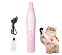 Rasoio per zampe di cane, con illuminazione a LED, silenzioso e silenzioso, con illuminazione a LED, con illuminazione ausiliaria a LED, per cani e gatti, rasatura e rifilatura