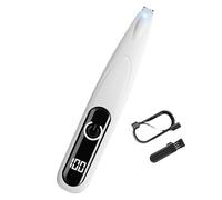 Rasoio per zampe di cane per la toelettatura, con luce LED, display a LED, ricaricabile tramite USB, strumento per la toelettatura di cani e gatti